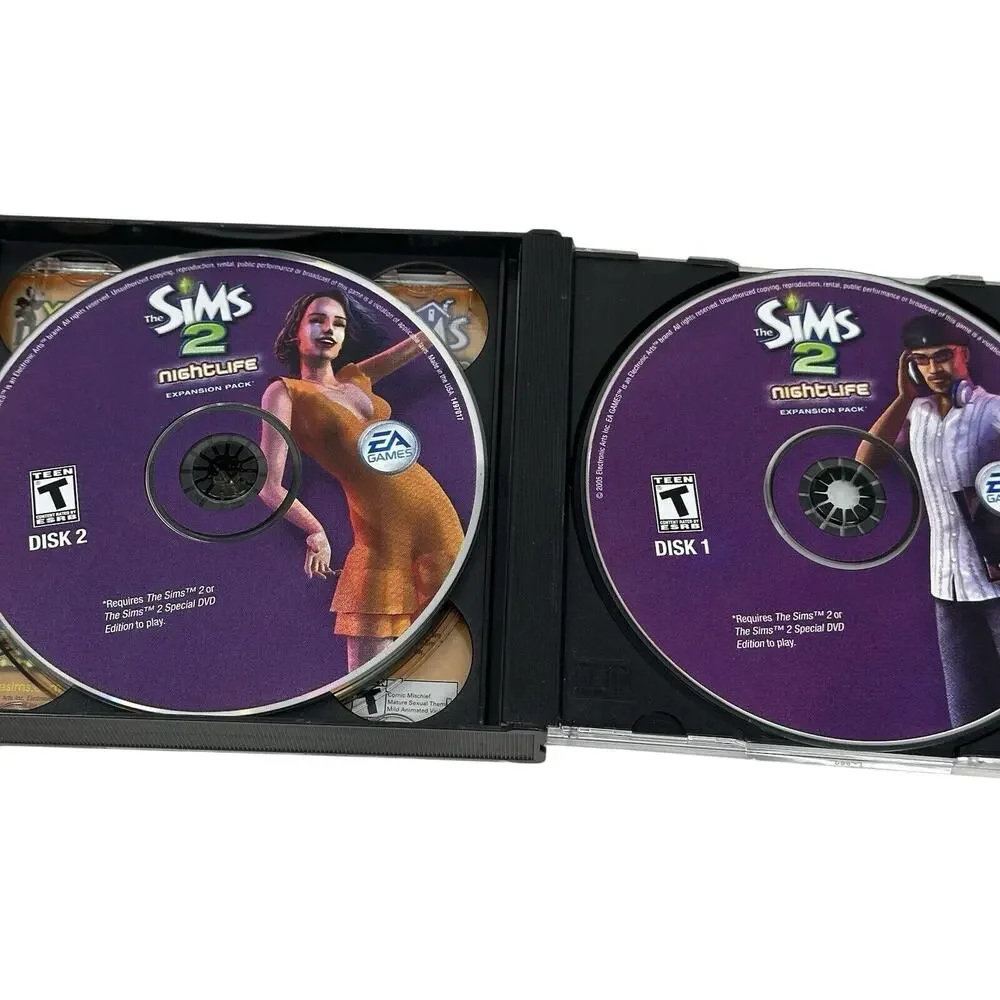 Sims: Makin' Magic Expansion (PC, 2003) and Sims 2 Nightlife